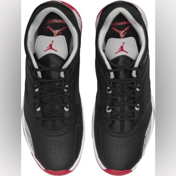 NWT Jordan Sneakers Black Red Point Lane Nike Sneakers - Picture 7 of 7
